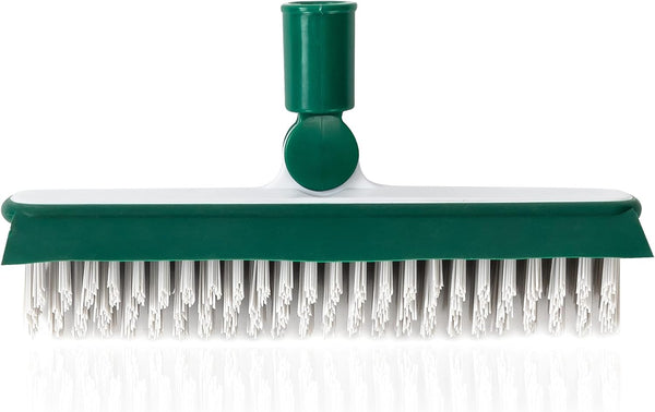 Brush Head for Cleaning Tools, 180° Rotatable Household Cleaning Tool, Independently Packaged for Cleaning Floor, House Window, Bathroom Glass, Ceramic Tile, Wooden Board, Car Window, etc(Green)