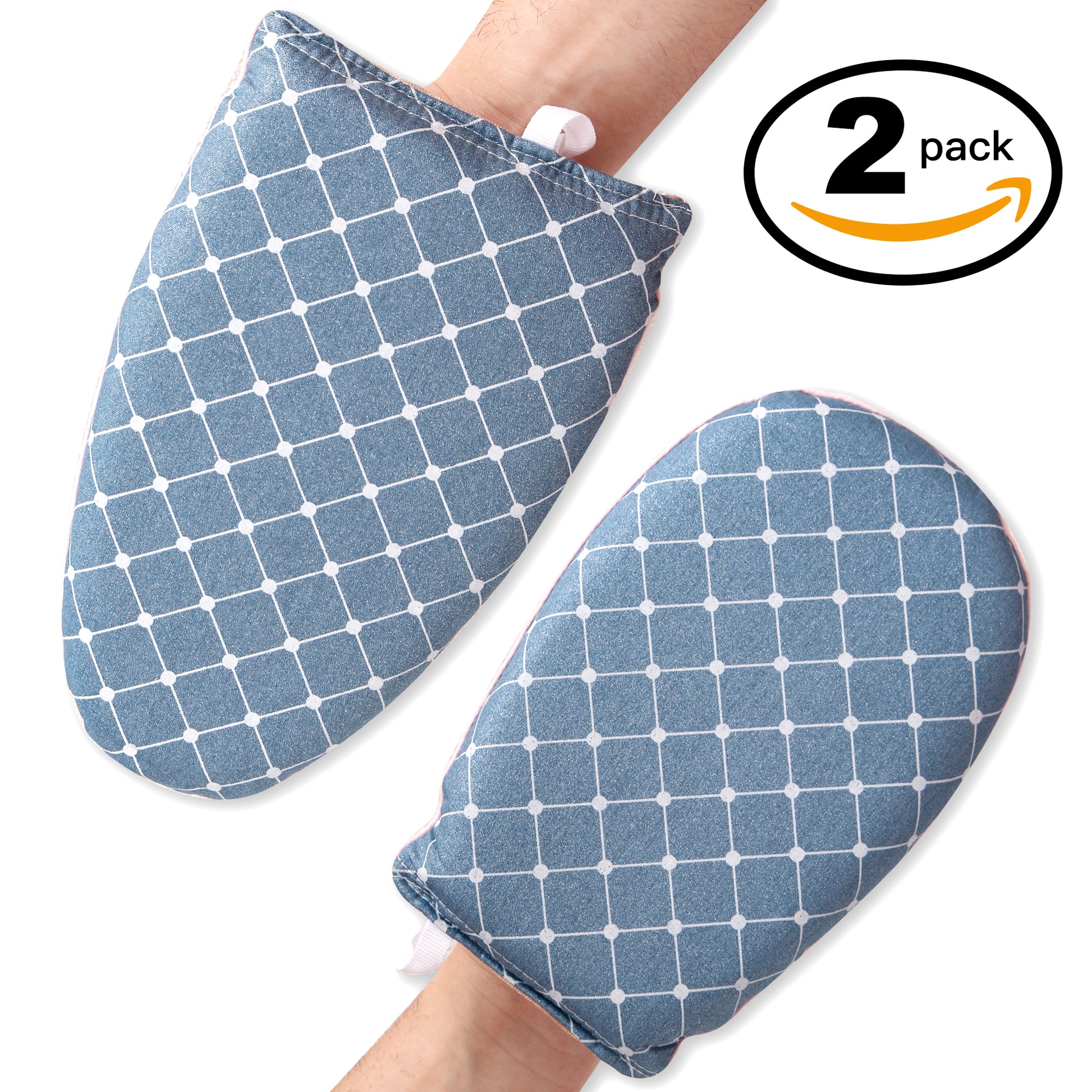 1pc Mini Ironing Board Glove Grey Polyester Anti-scald Suitable for Ironing  Clothes